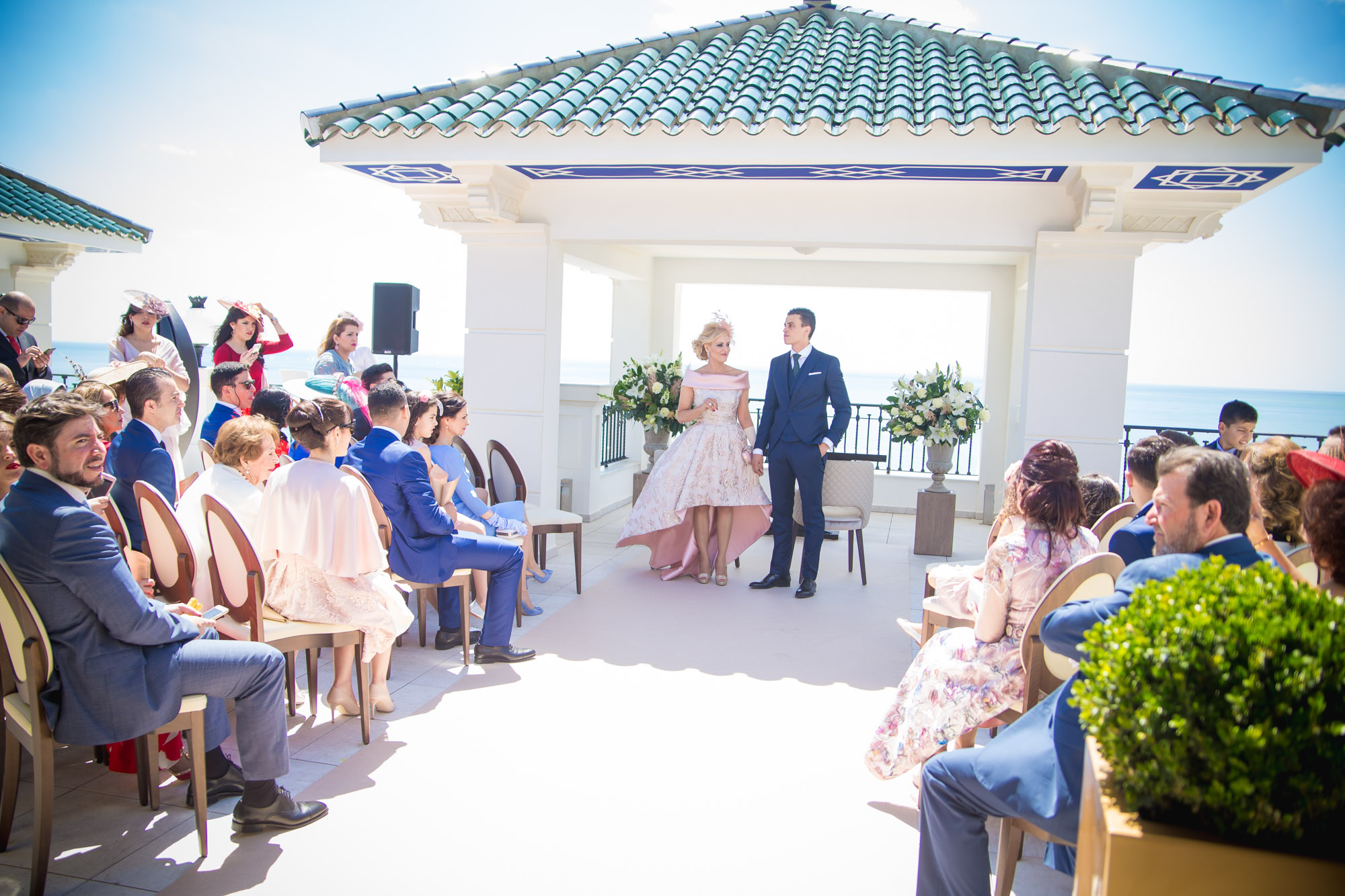 Reportajes de Bodas en Gran hotel Miramar, en Málaga